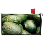Green Avocado Print Mailbox Cover