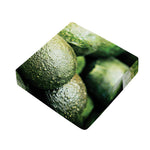 Green Avocado Print Outdoor Seat Cushion Cover