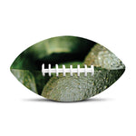 Green Avocado Print Rugby Ball