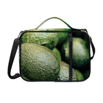 Green Avocado Print Shoulder Strap Bible Bag