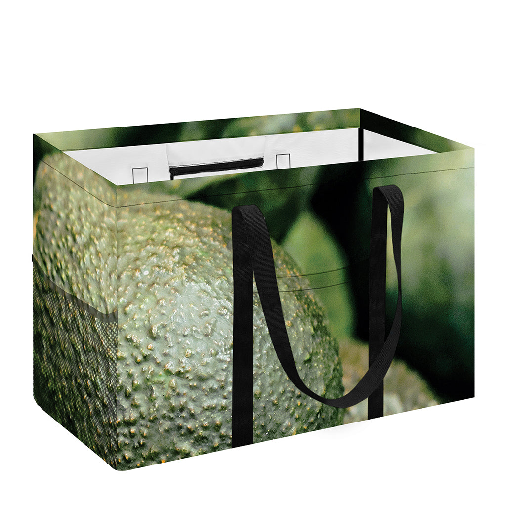 Green Avocado Print Utility Tote Bag