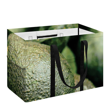 Green Avocado Print Utility Tote Bag