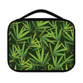 Green Bamboo Leaf Pattern Print Classic Bible Case