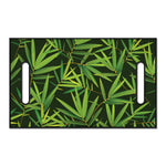 Green Bamboo Leaf Pattern Print Golf Cart Seat Cover