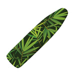 Green Bamboo Leaf Pattern Print Ironing Board Cover