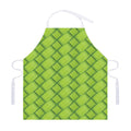 Green Bamboo Print Adjustable Apron