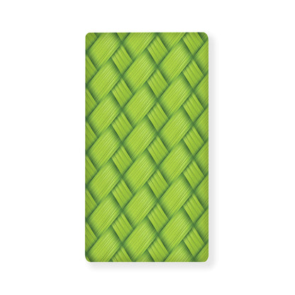Green Bamboo Print Baby Crib Sheet