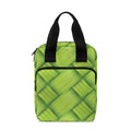 Green Bamboo Print Bible Tote Bag