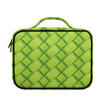 Green Bamboo Print Briefcase Bible Bag