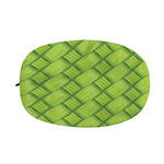 Green Bamboo Print Car Side Mirror Covers