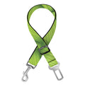 Green Bamboo Print Dog Seat Belt