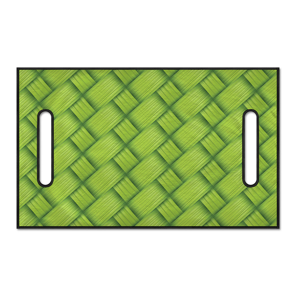 Green Bamboo Print Golf Cart Seat Cover