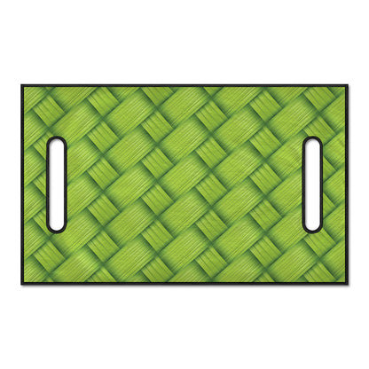 Green Bamboo Print Golf Cart Seat Cover