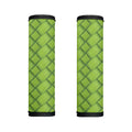 Green Bamboo Print Handle Covers
