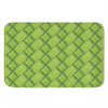 Green Bamboo Print Indoor Door Mat