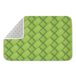 Green Bamboo Print Indoor Door Mat