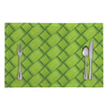 Green Bamboo Print Placemat