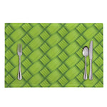 Green Bamboo Print Placemat