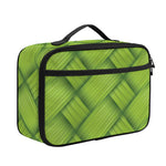 Green Bamboo Print Portable Lunch Bag