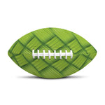 Green Bamboo Print Rugby Ball