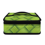Green Bamboo Print Small Lunch Bag