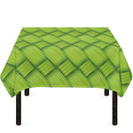 Green Bamboo Print Tablecloth