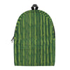 Green Bamboo Tree Pattern Print Backpack