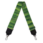 Green Bamboo Tree Pattern Print Bag Strap