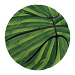 Green Bamboo Tree Pattern Print Basketball