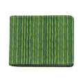 Green Bamboo Tree Pattern Print Bifold Wallet