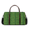 Green Bamboo Tree Pattern Print Duffel Bag