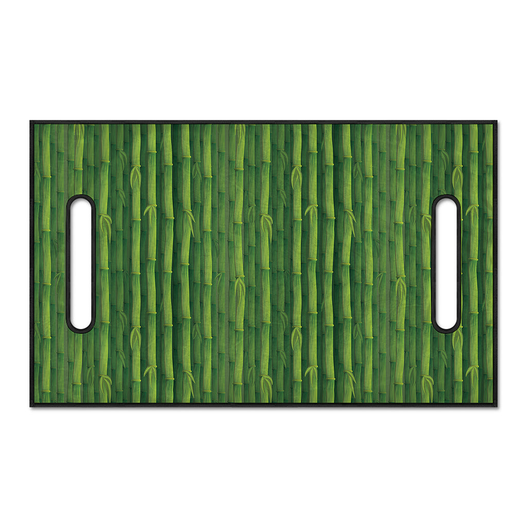 Green Bamboo Tree Pattern Print Golf Cart Seat Cover
