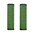 Green Bamboo Tree Pattern Print Handle Covers
