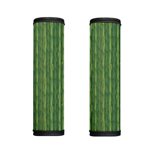 Green Bamboo Tree Pattern Print Handle Covers