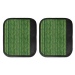 Green Bamboo Tree Pattern Print Handle Covers