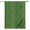 Green Bamboo Tree Pattern Print House Flag
