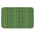 Green Bamboo Tree Pattern Print Indoor Door Mat