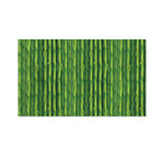 Green Bamboo Tree Pattern Print Polyester Flag