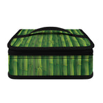 Green Bamboo Tree Pattern Print Small Lunch Bag