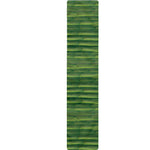 Green Bamboo Tree Pattern Print Table Runner