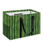 Green Bamboo Tree Pattern Print Utility Tote Bag