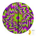 Green Big Bang Moving Optical Illusion Basketball