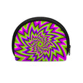 Green Big Bang Moving Optical Illusion Coin Purse