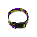 Green Big Bang Moving Optical Illusion Dog Collar