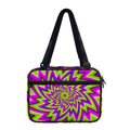 Green Big Bang Moving Optical Illusion Double Strap Bible Bag