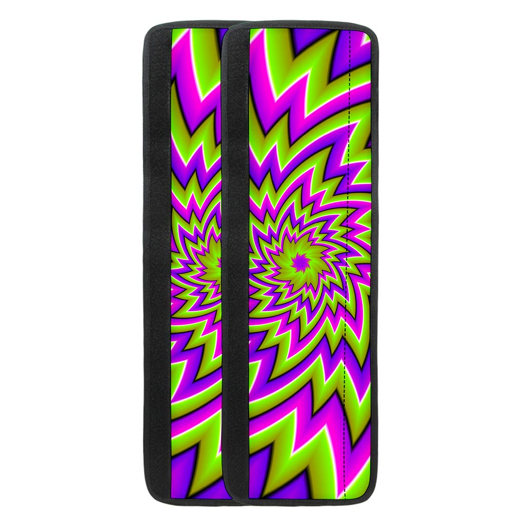 Green Big Bang Moving Optical Illusion Refrigerator Handle Covers