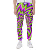 Green Big Bang Moving Optical Illusion Scuba Joggers