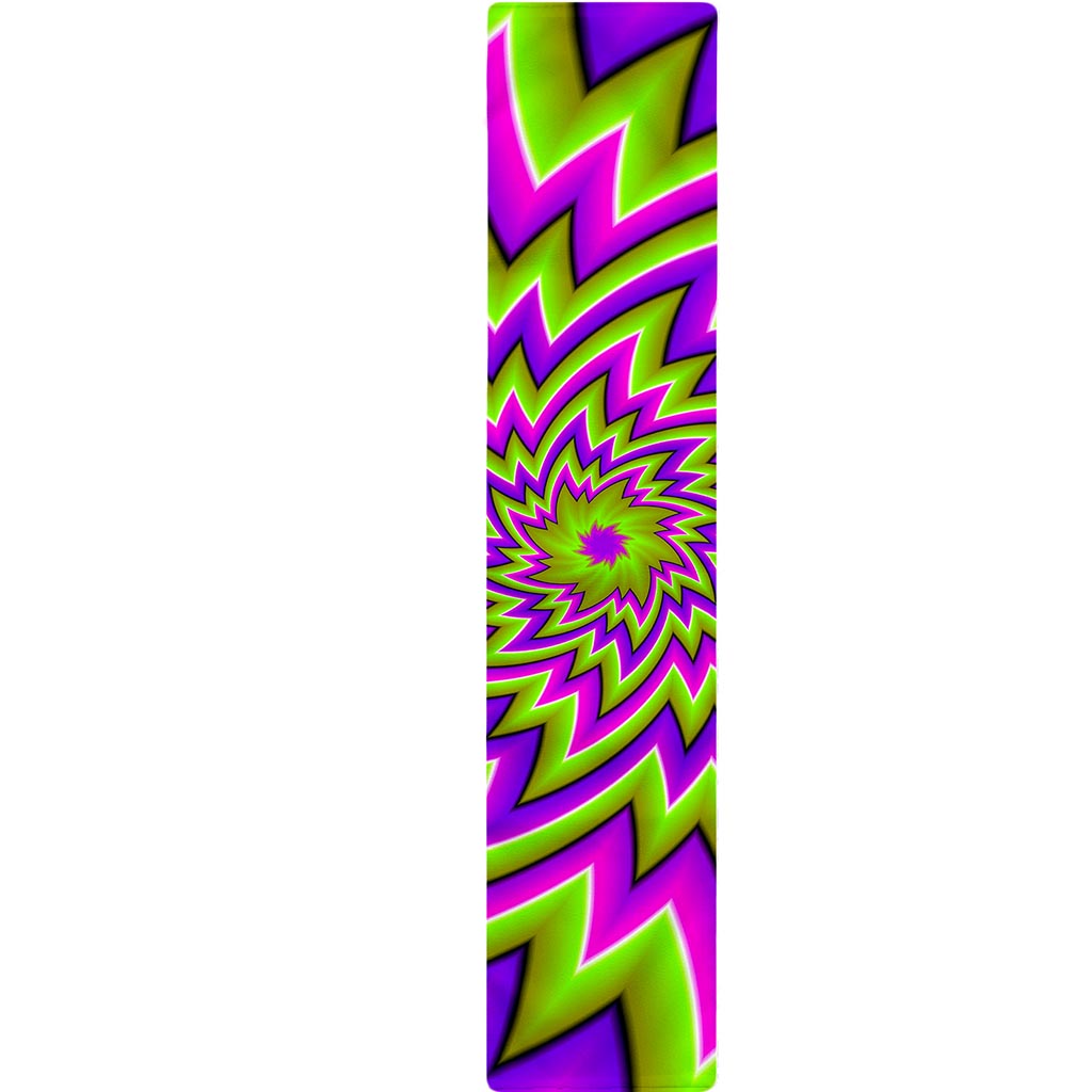 Green Big Bang Moving Optical Illusion Table Runner