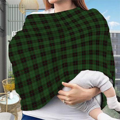 Green Black And Red Tartan Pattern Print Baby Seat Cover