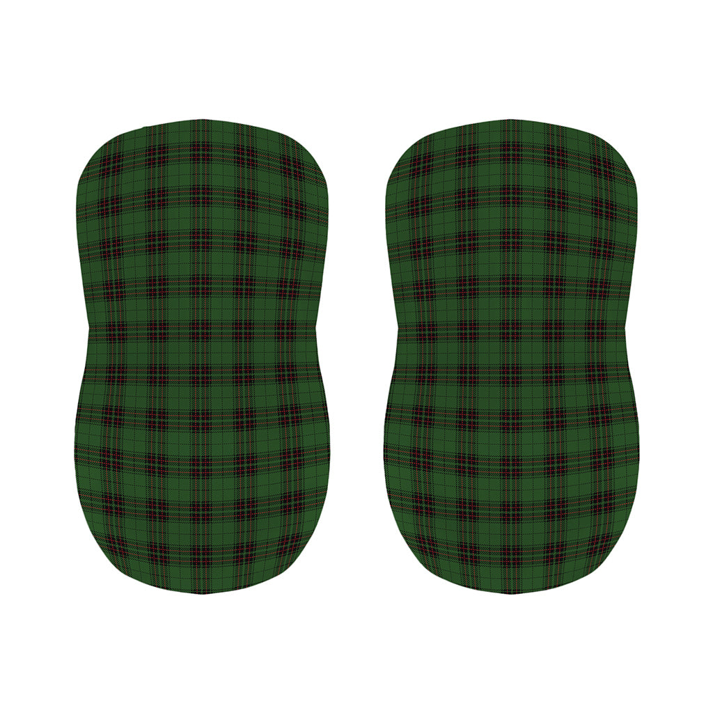 Green Black And Red Tartan Pattern Print Bar Stool Covers